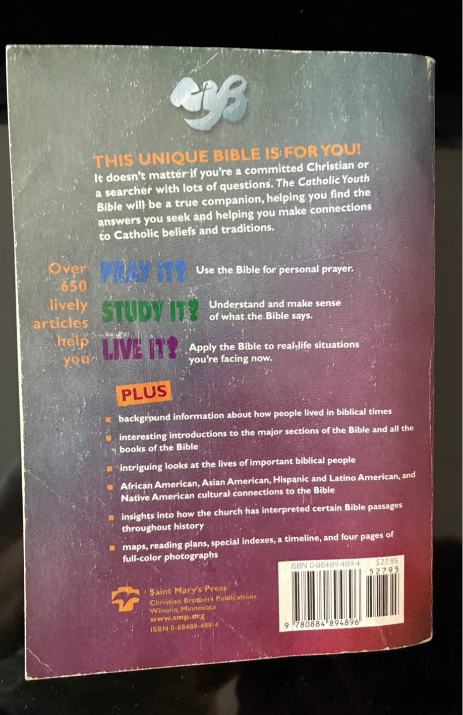 Catholic Youth Bible and This Is The Mass Book - photo 2