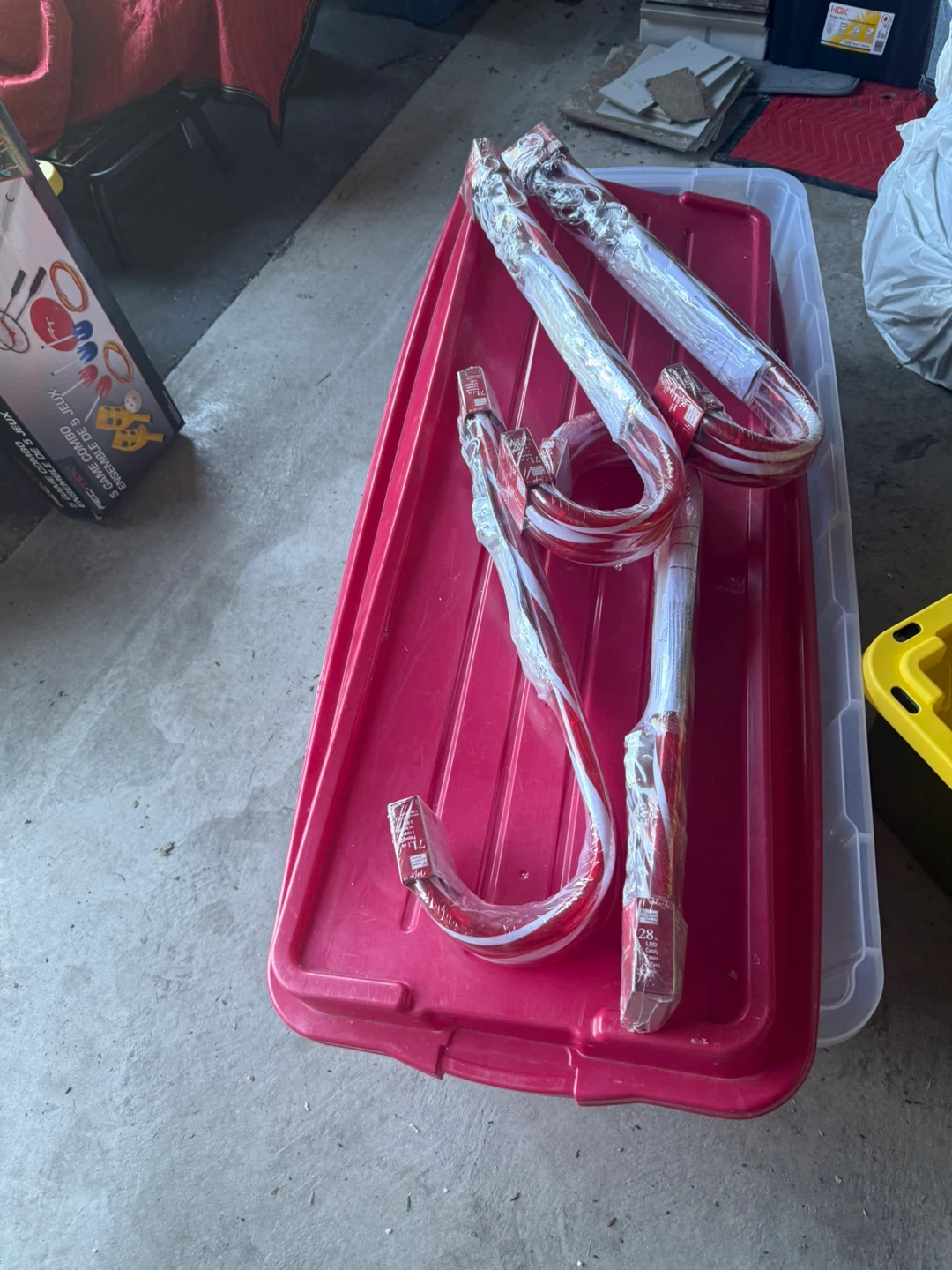 Large Candy Cane Decorations (Set of 3) - photo 2