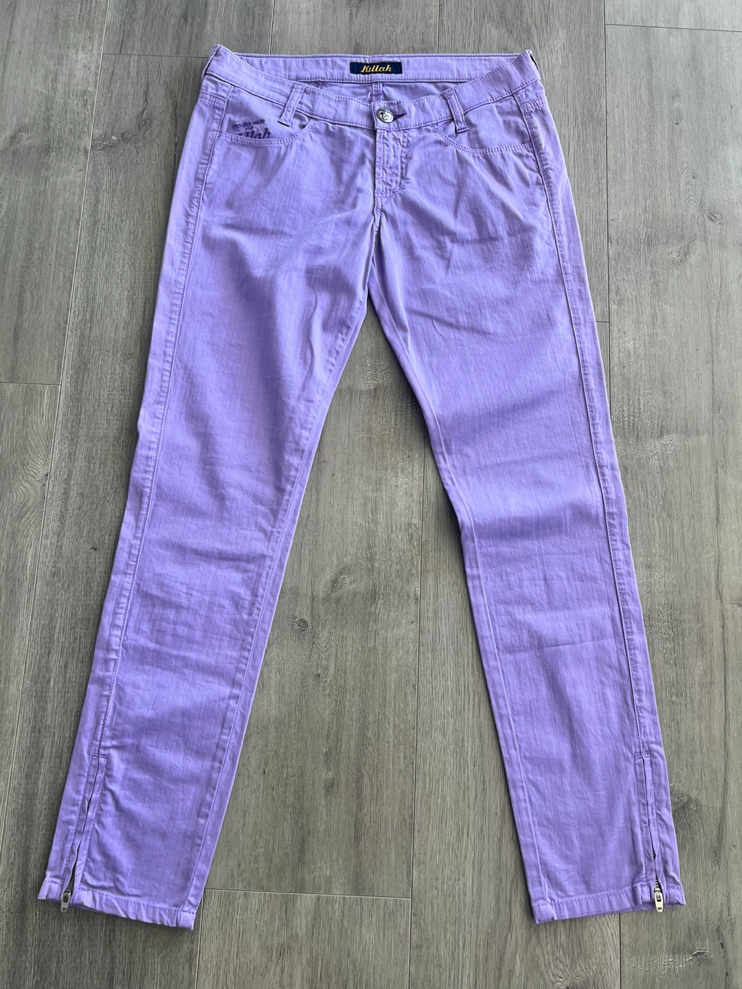 Killah Lilac Purple Pants 3/4 Jeans Size 28 - photo 2