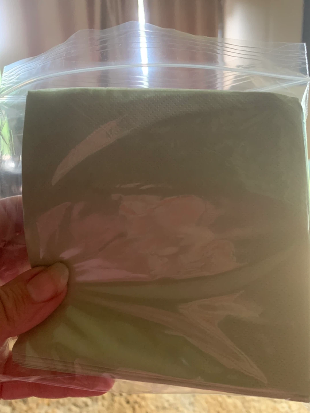 Sage Green Cocktail Napkins