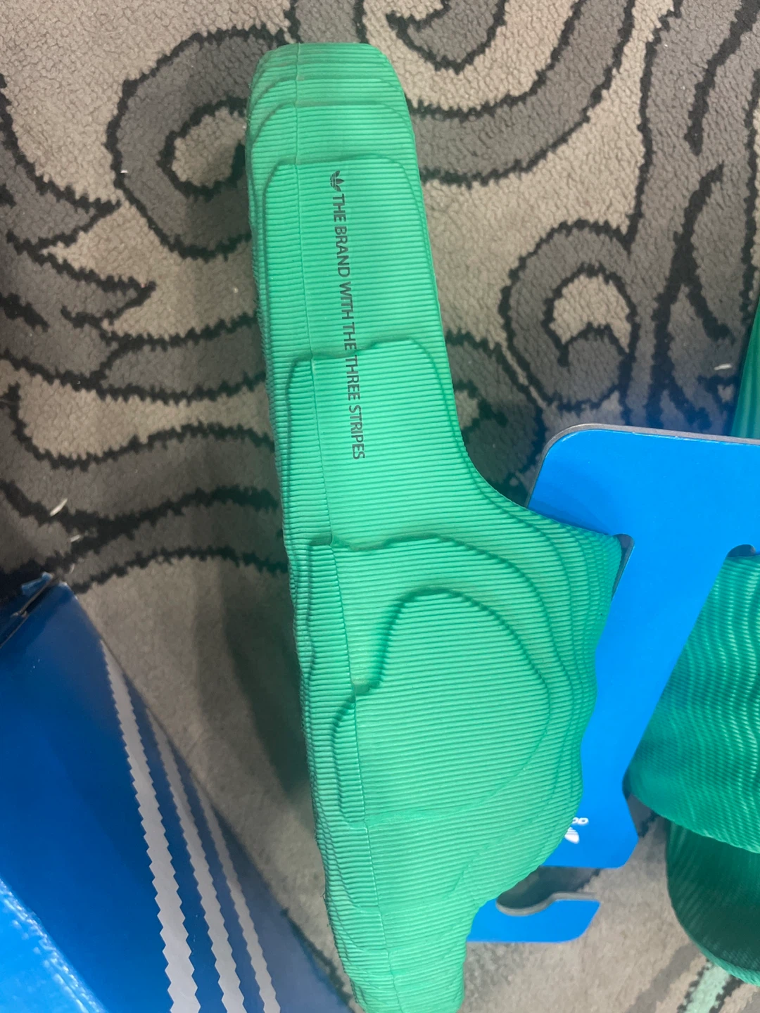 Adidas Green Adilette Slides - photo 3