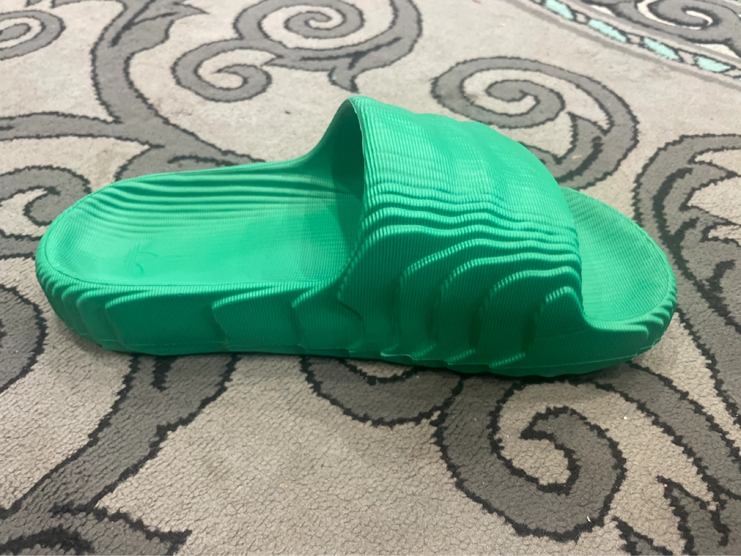 Adidas Green Adilette Slides - photo 4