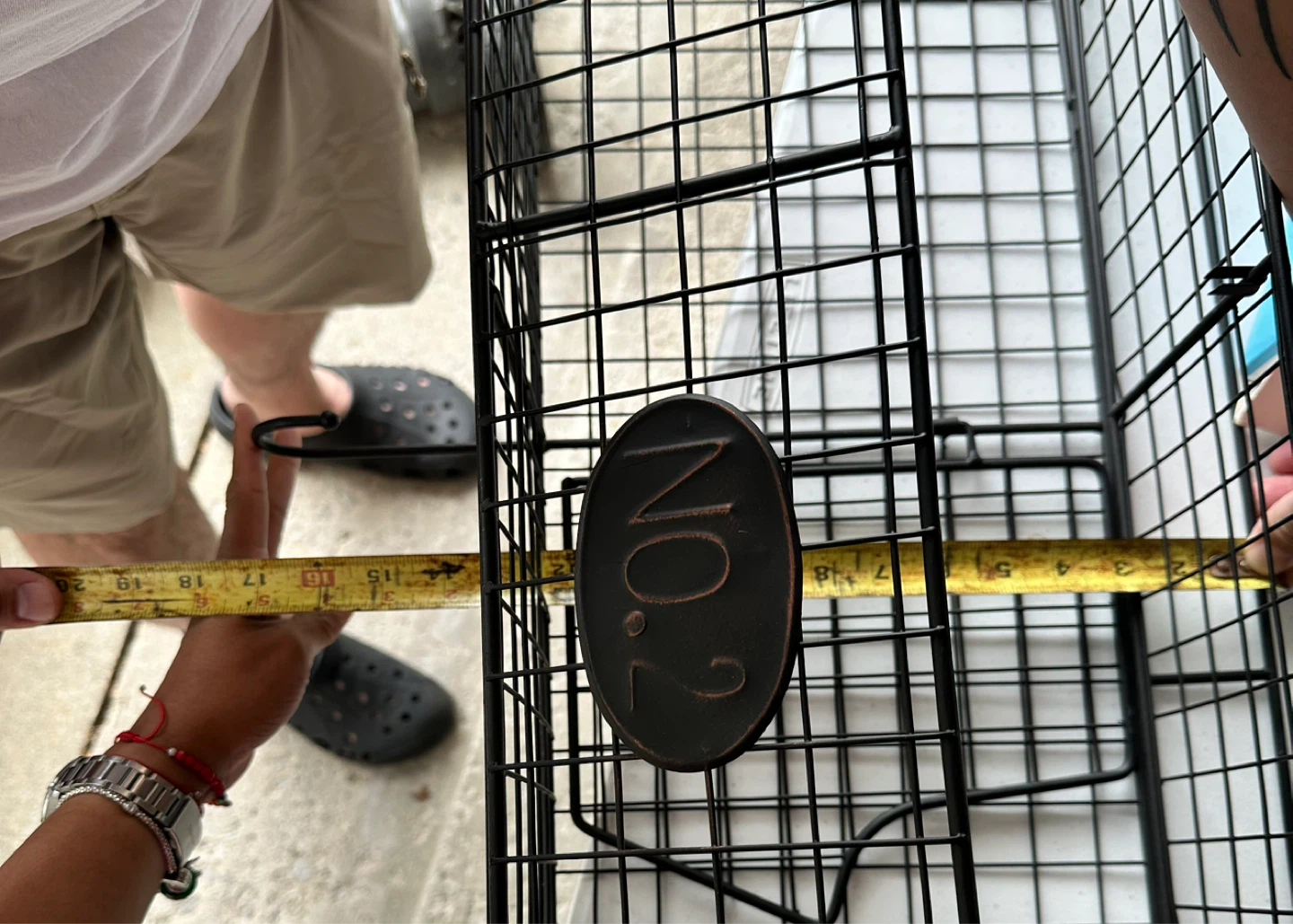3-Tier Wire Basket with Hooks - photo 3