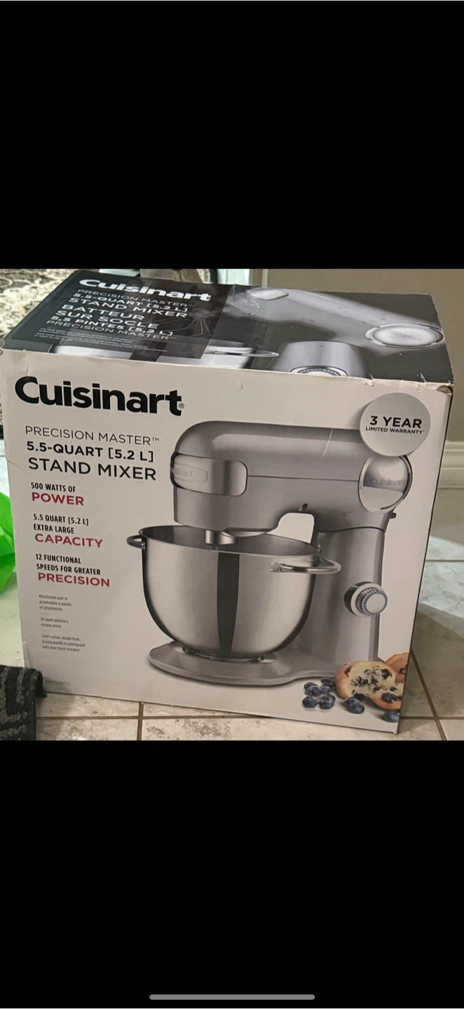 Cuisinart Precision Master 5.5-Quart Stand Mixer
