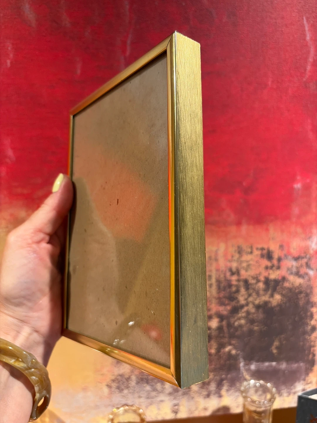 Gold Brass Picture Frame - photo 3