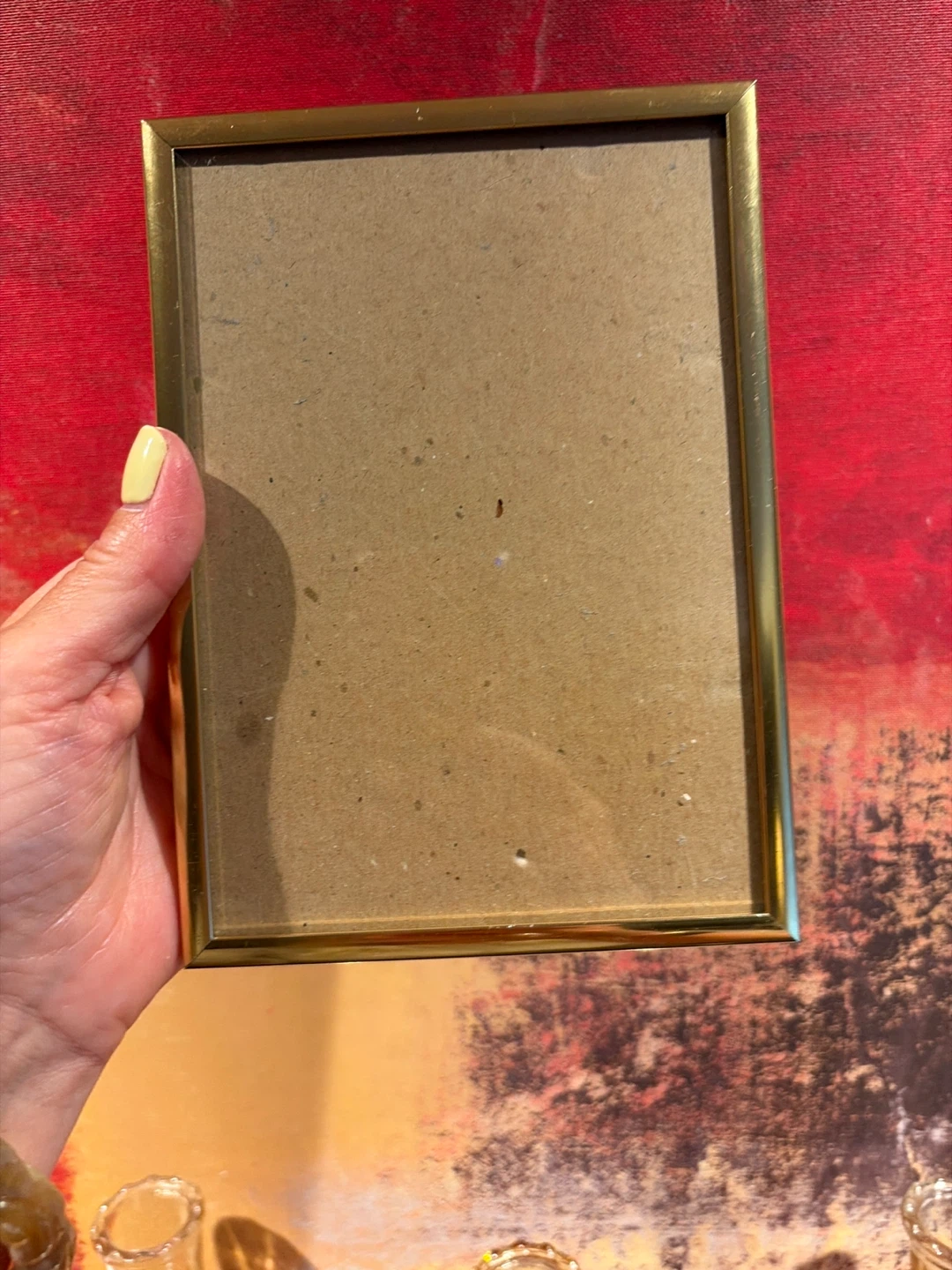 Gold Brass Picture Frame - photo 2
