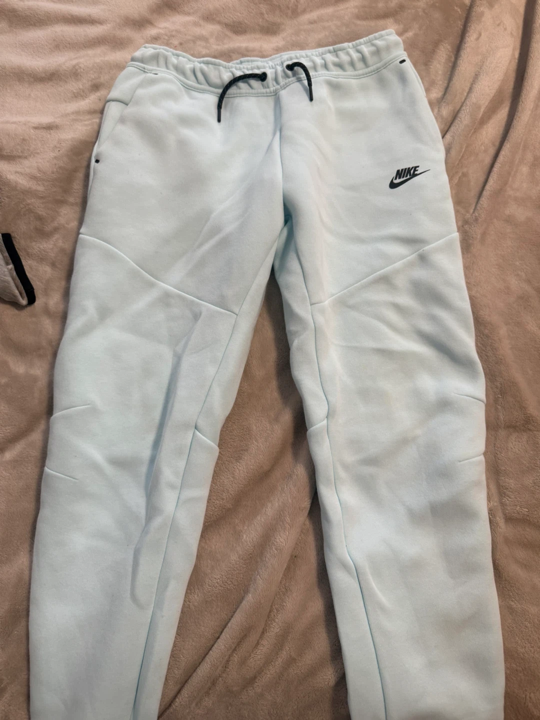 Nike Tech Fleece Joggers - Light Blue - XL