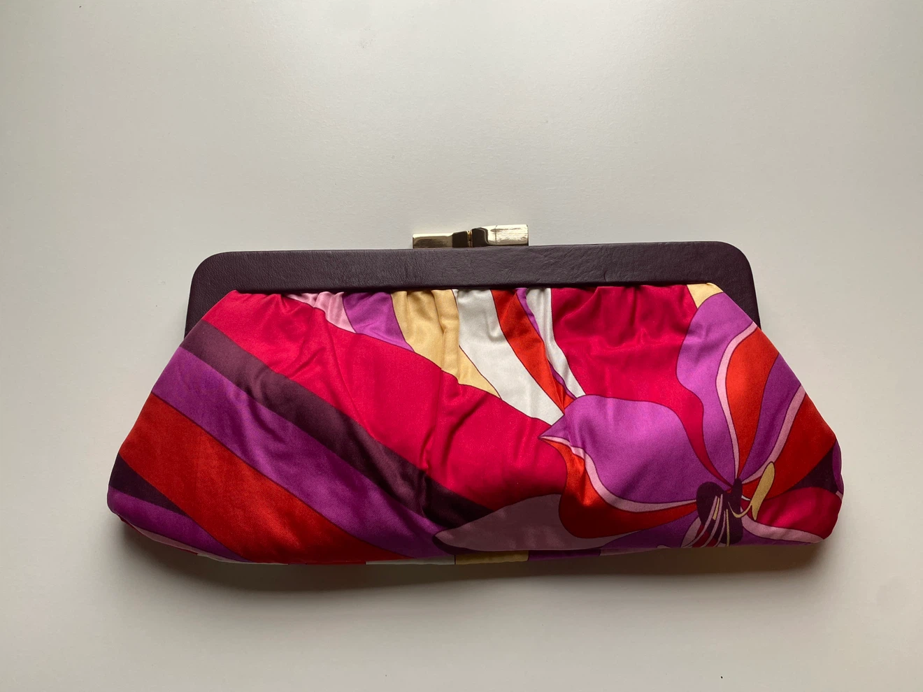 Banana Republic Clutch - Vibrant Floral Pattern - photo 2