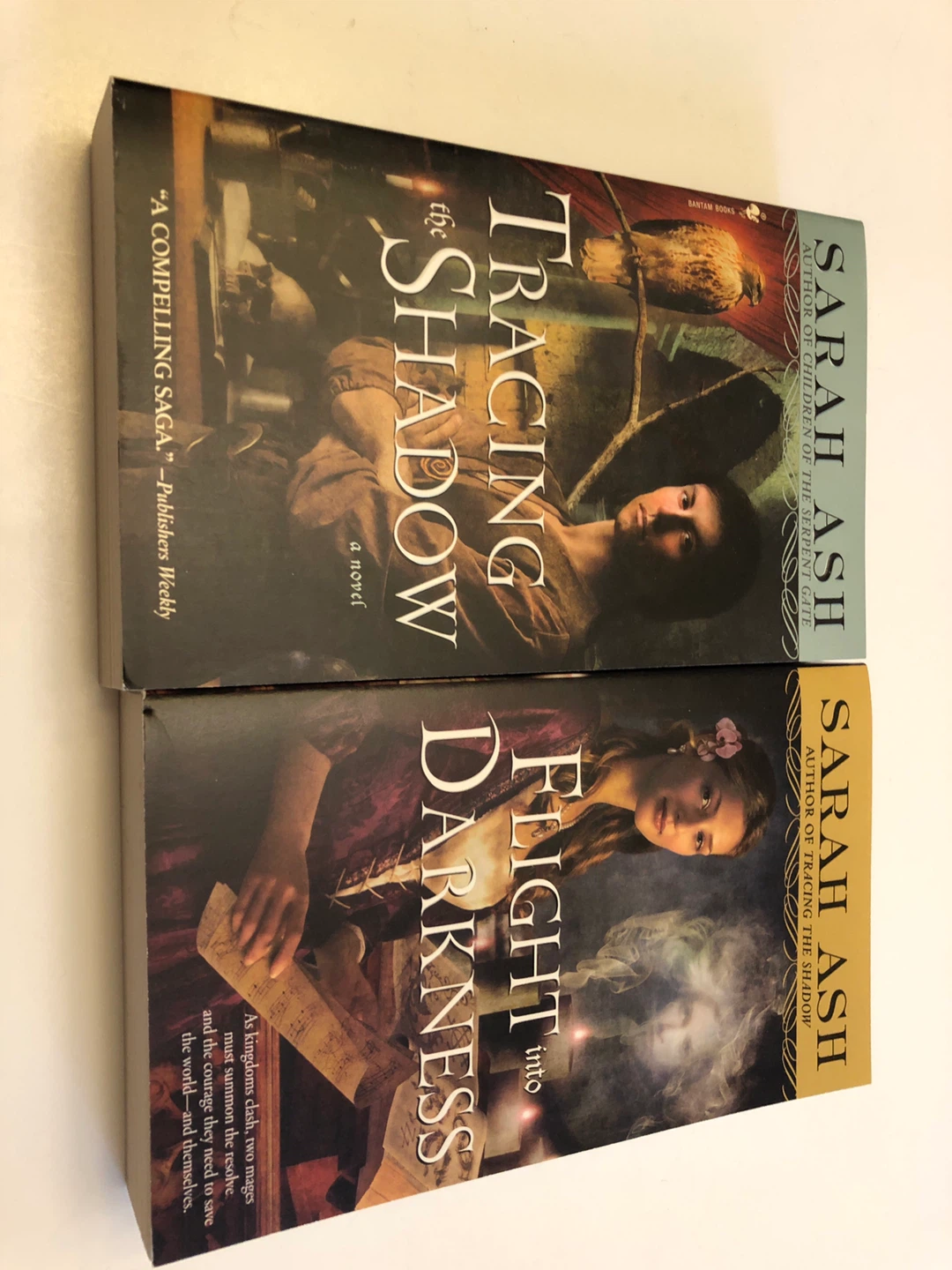 Sarah Ash Novels: Tracing the Shadow & Flight into Darkness - photo 2