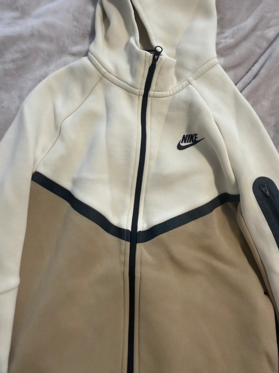 Nike Tech Fleece Hoodie Cream/Tan - photo 2