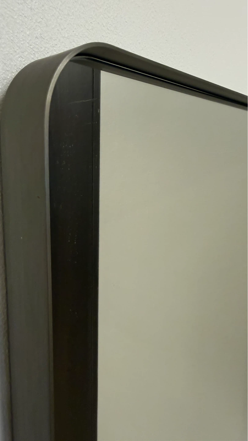 Modern Rounded Corner Wall Mirror - photo 3