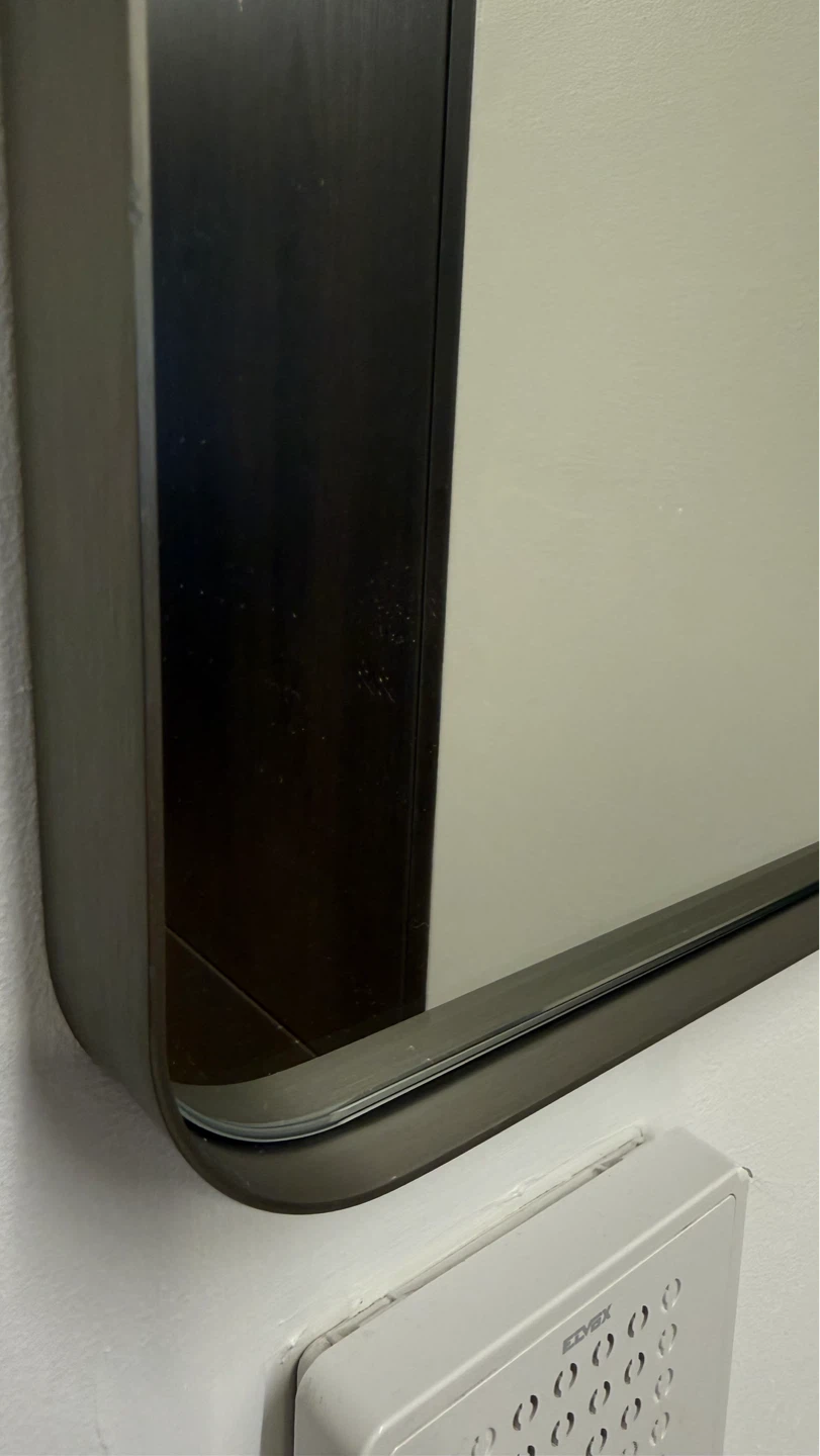Modern Rounded Corner Wall Mirror - photo 2