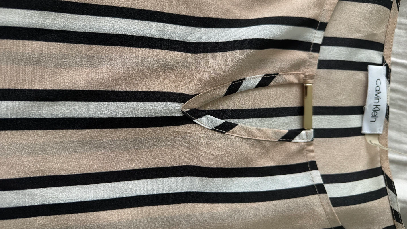 Calvin Klein Striped Blouse