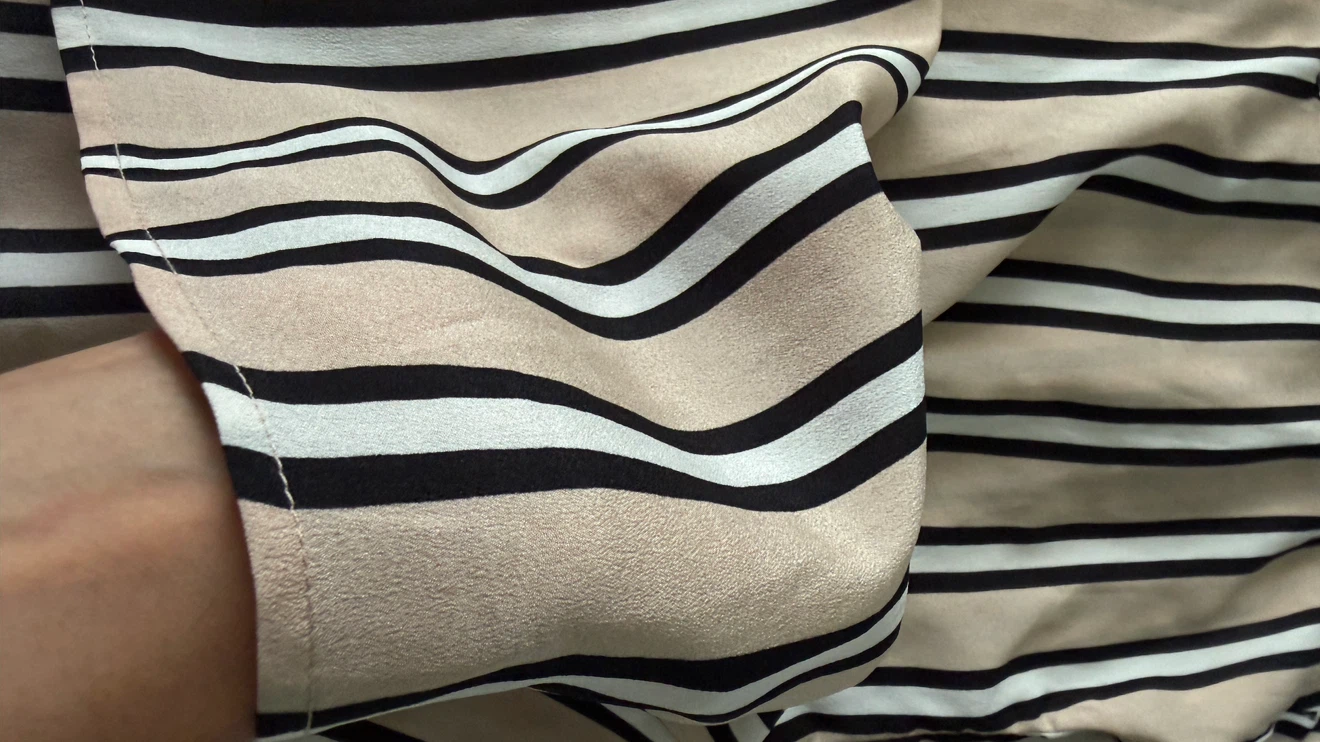 Calvin Klein Striped Blouse - photo 3