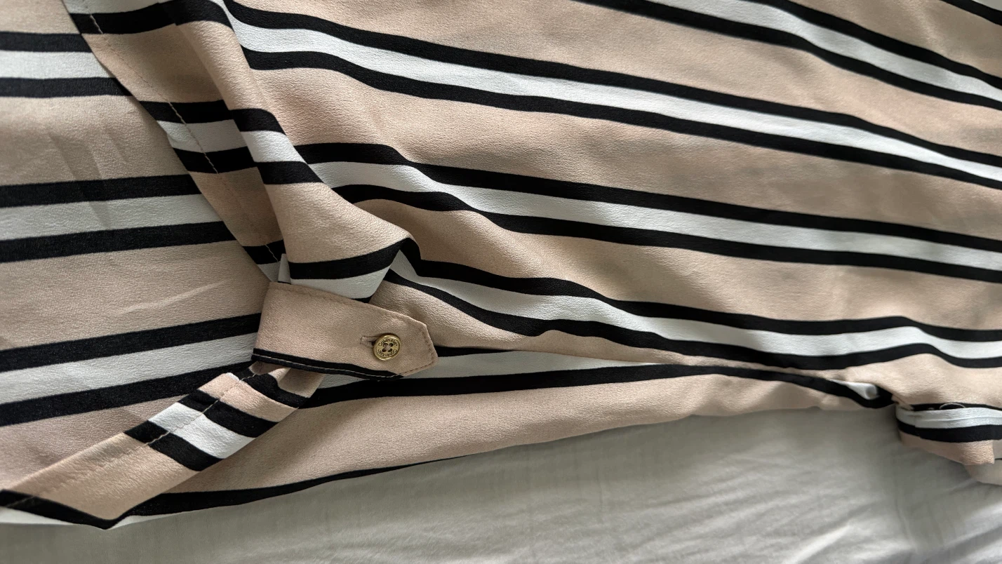 Calvin Klein Striped Blouse - photo 4