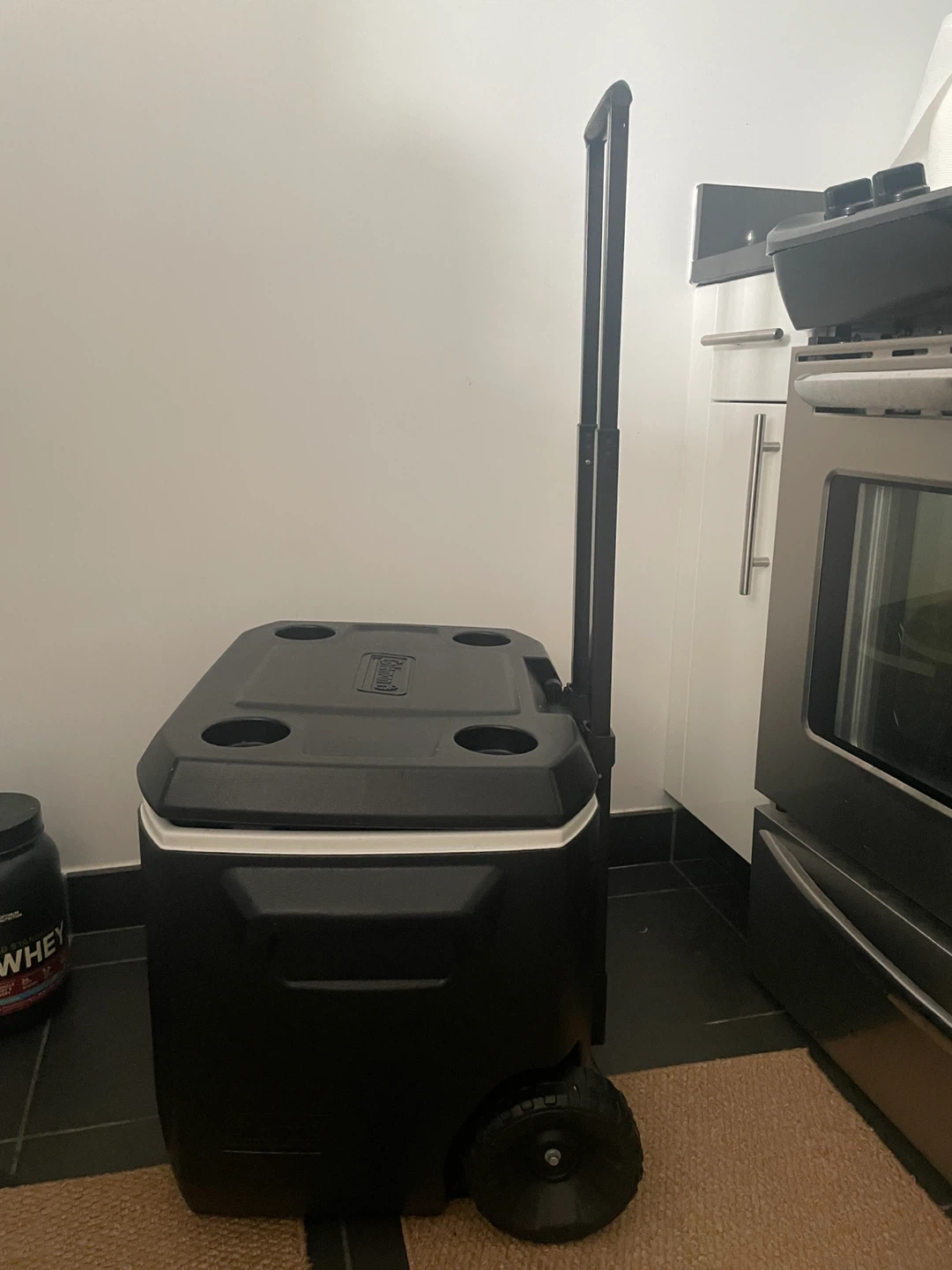 NEW Coleman Rolling Cooler 84 Qt (never used) - photo 3