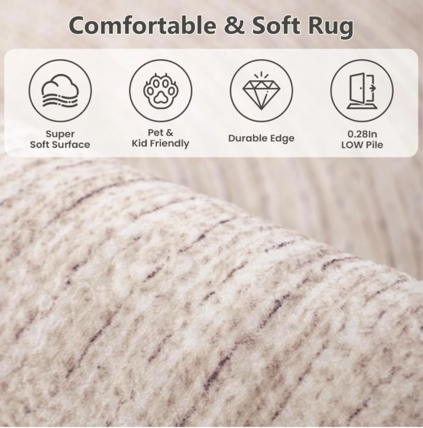 New 2’ Round Area Rug - photo 5