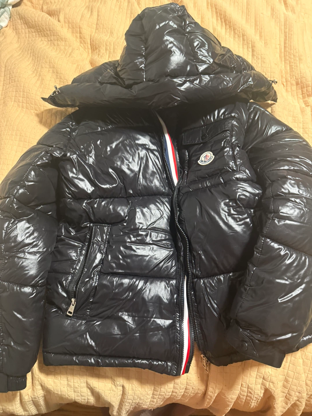 Moncler Black Puffer Jacket
