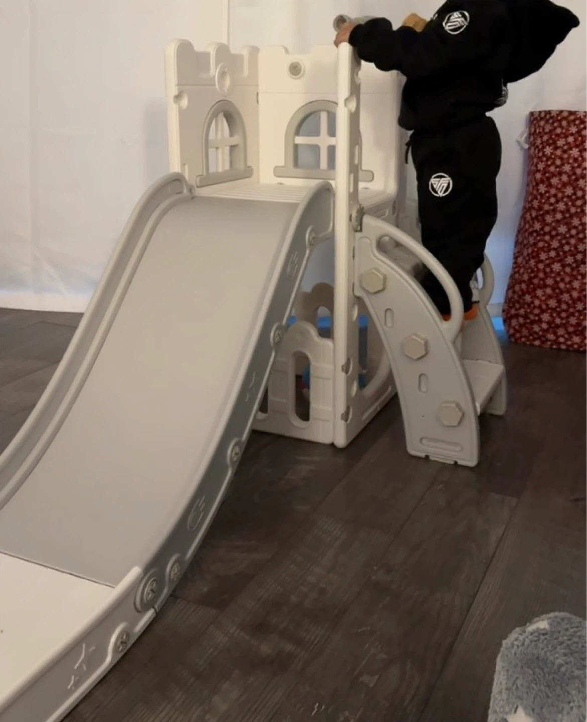 Qaba Toddler Slide 5-in-1 indoor or Outdoor