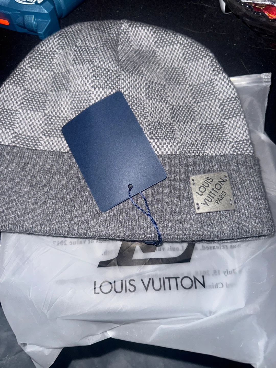 Louis Vuitton Beanie Hat - Gray