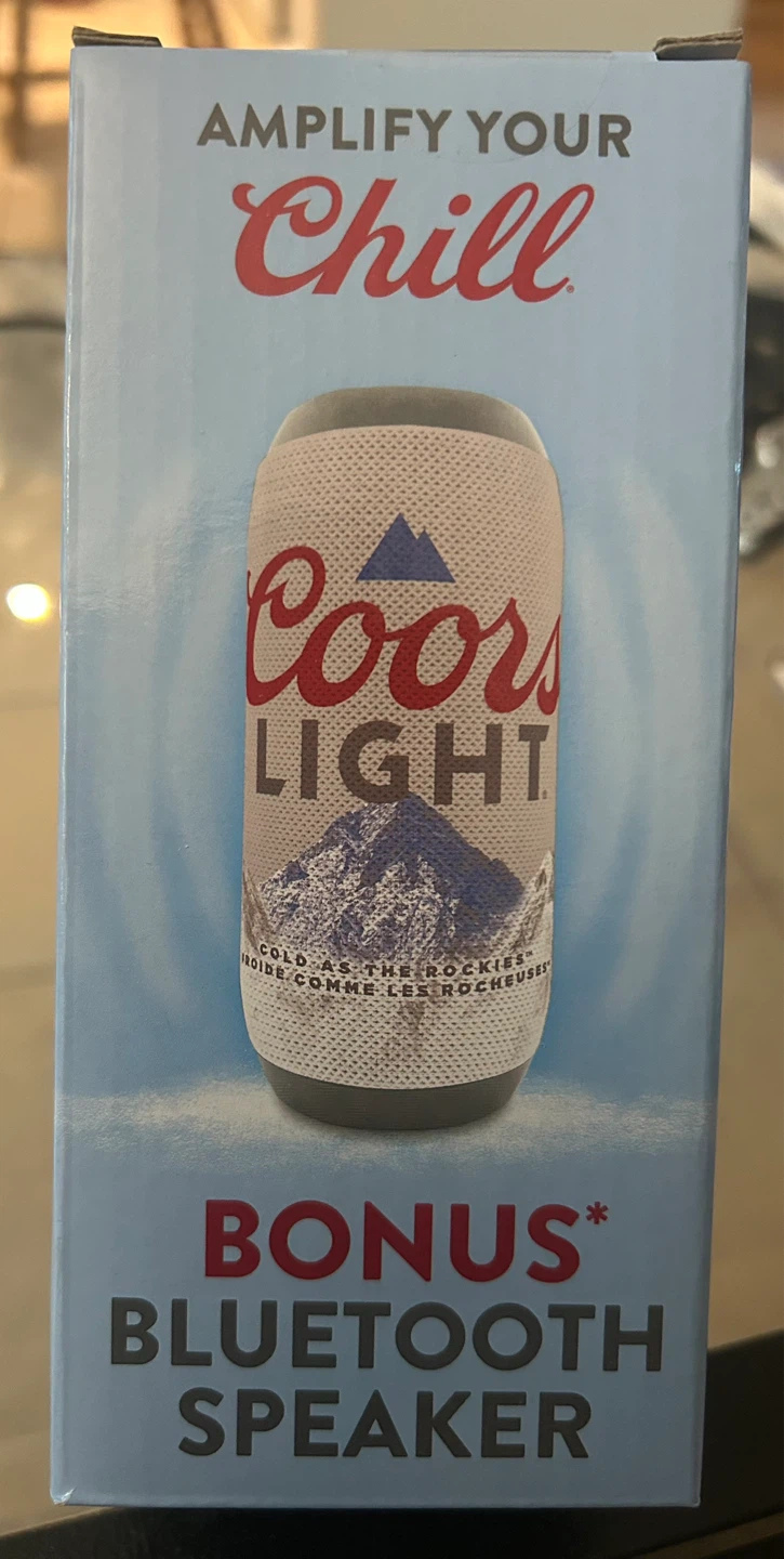 Coors Light Bonus Bluetooth Speaker