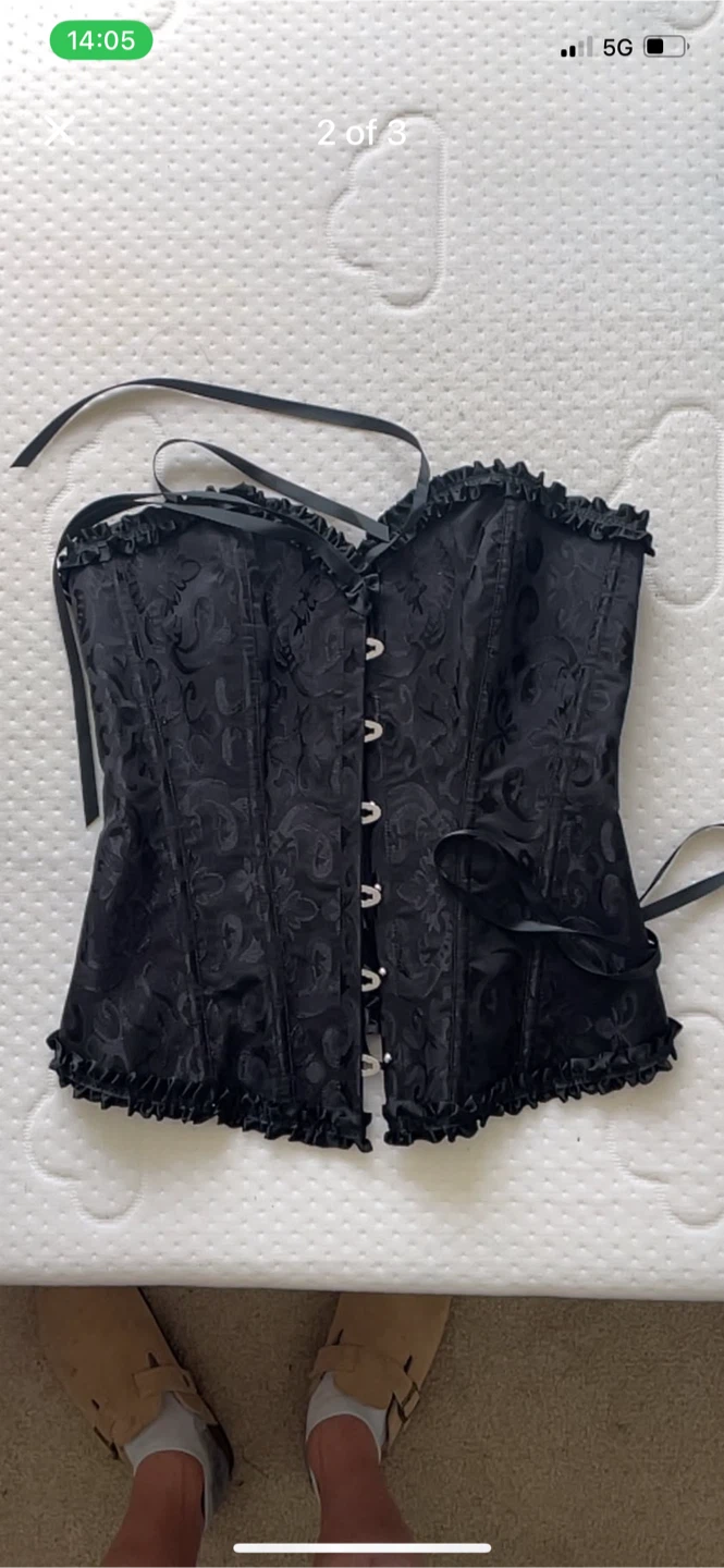 Black Corset Size S - photo 2