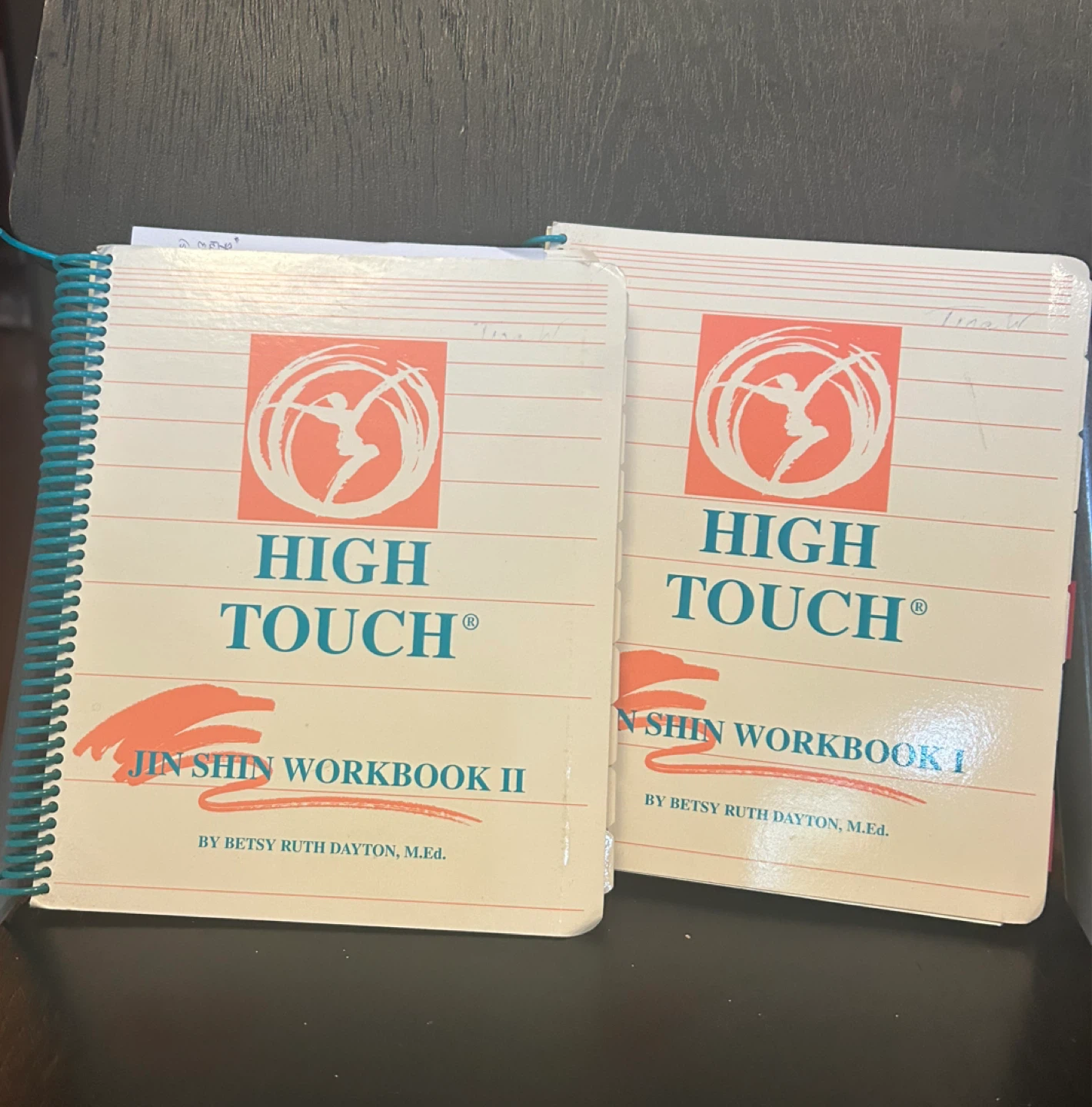 High Touch Jin Shin Workbook I & II by Betsy Ruth Dayton