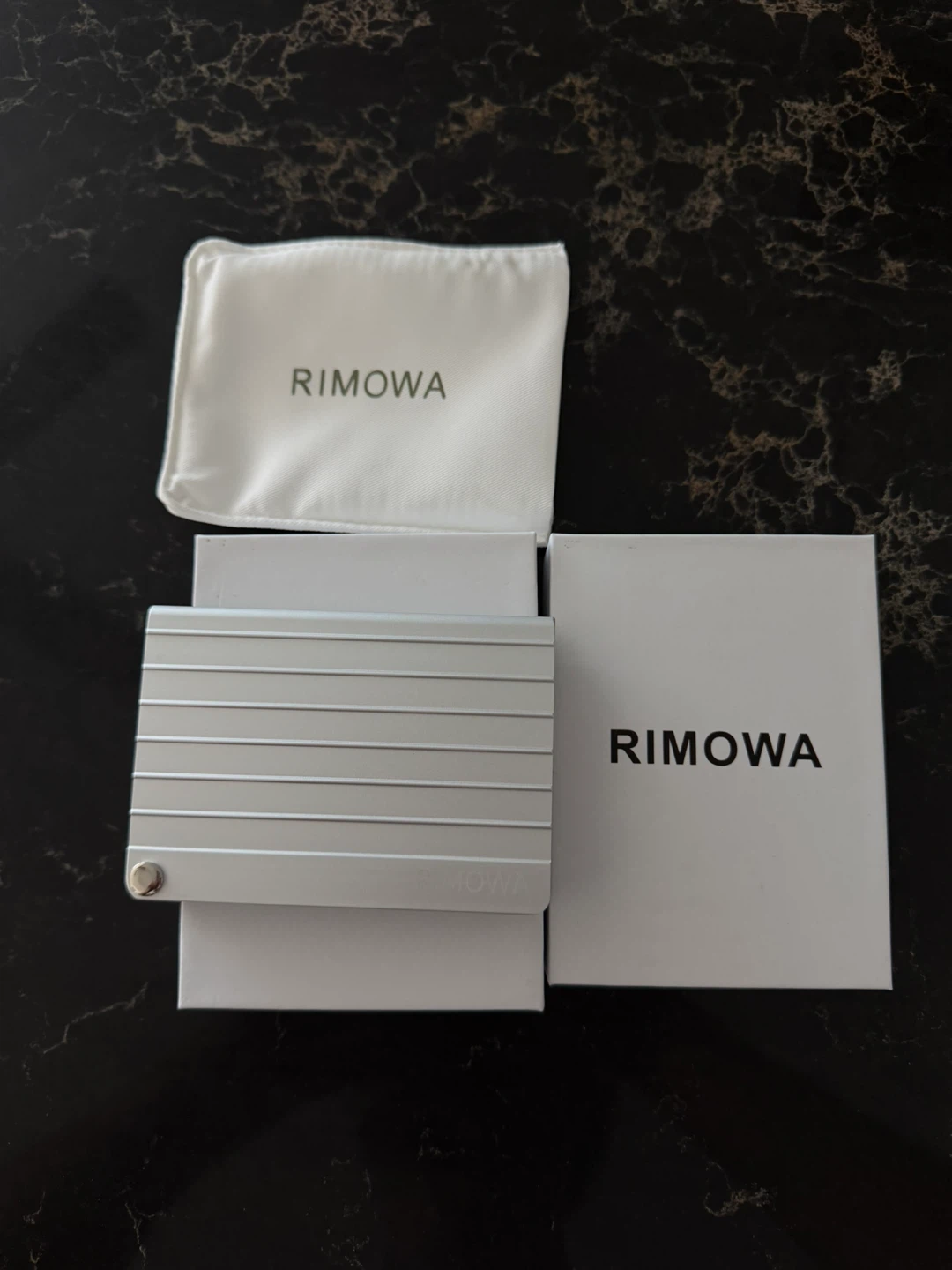 RIMOWA Aluminium Card Case