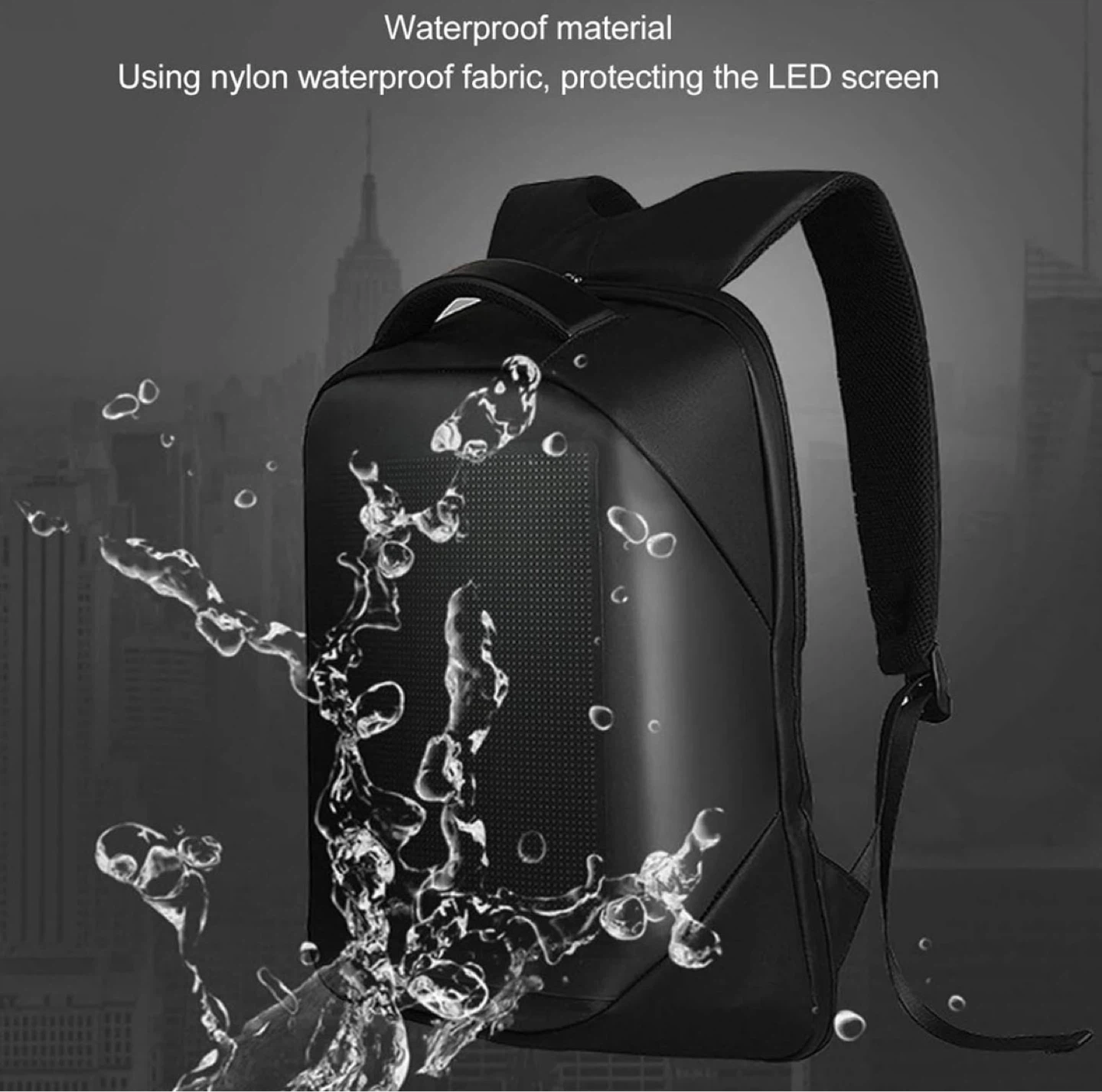 Programmable LED Backpack with Color Screen - photo 5