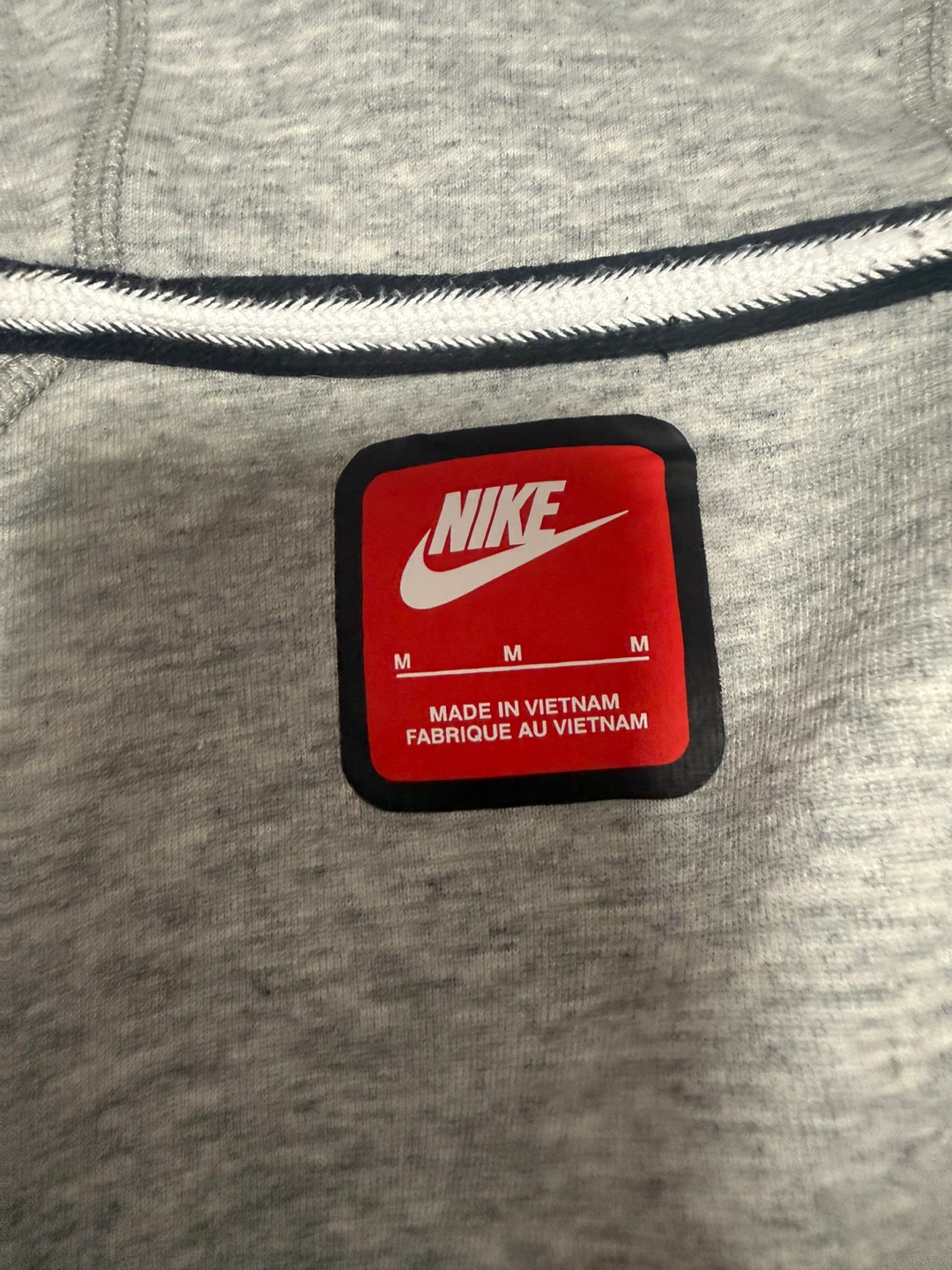 Nike Tech Fleece Grey Zip Hoodie - photo 2
