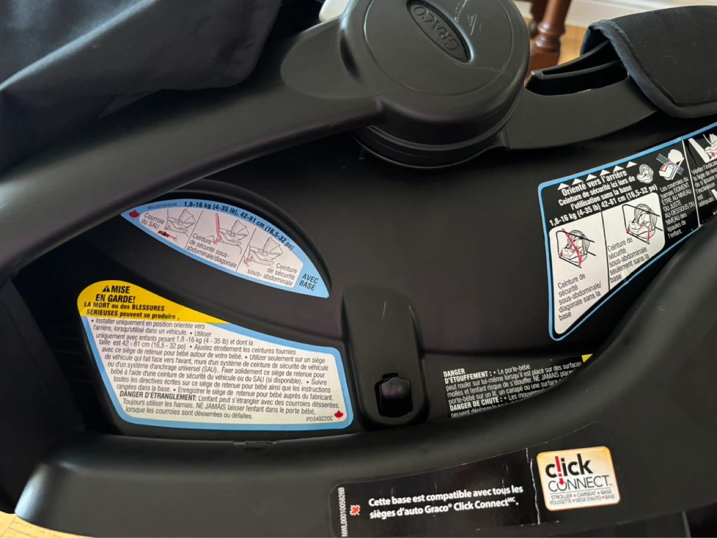 Infant car seat - photo 4