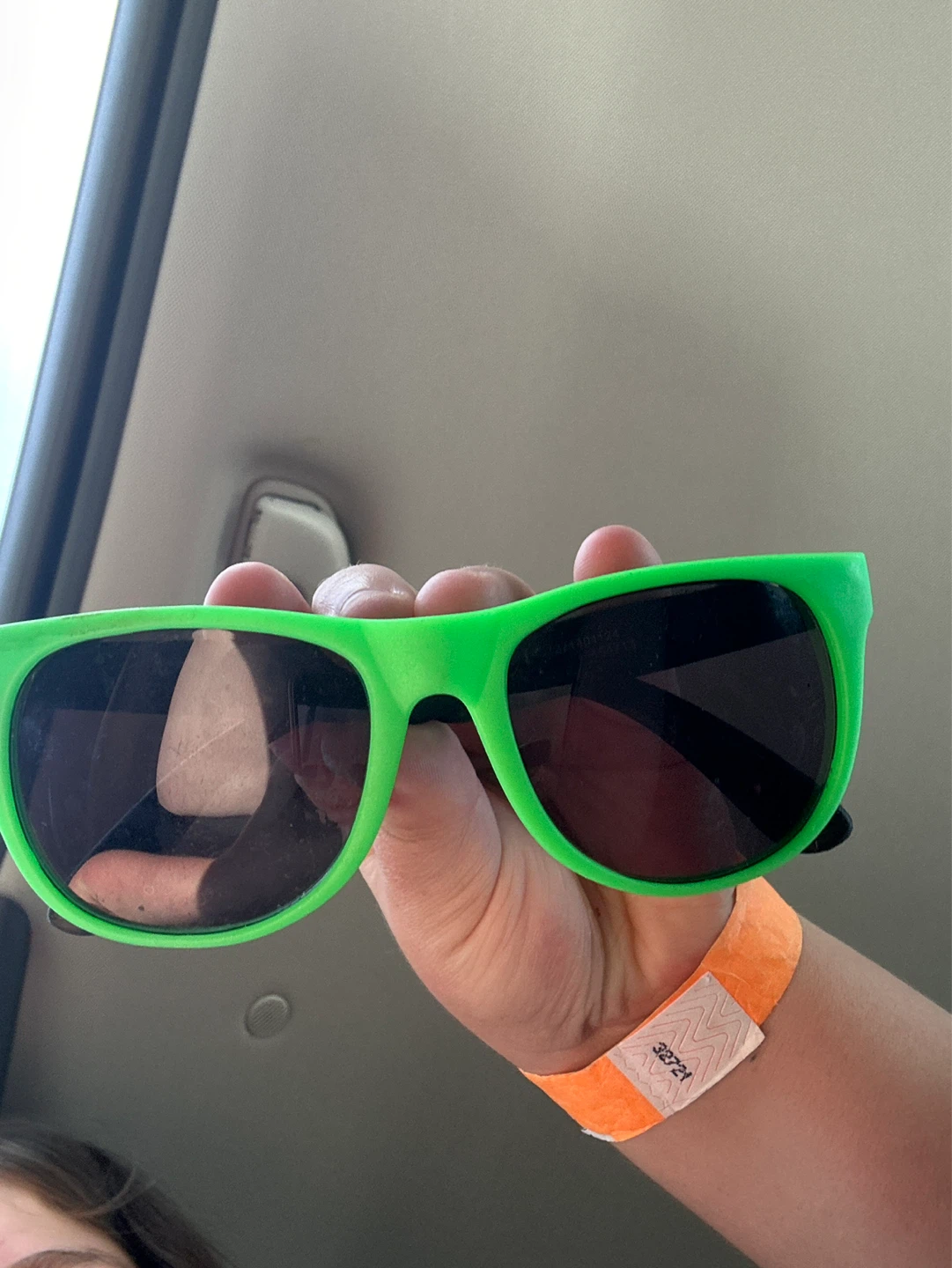 Neon Green Sunglasses for kids/adults