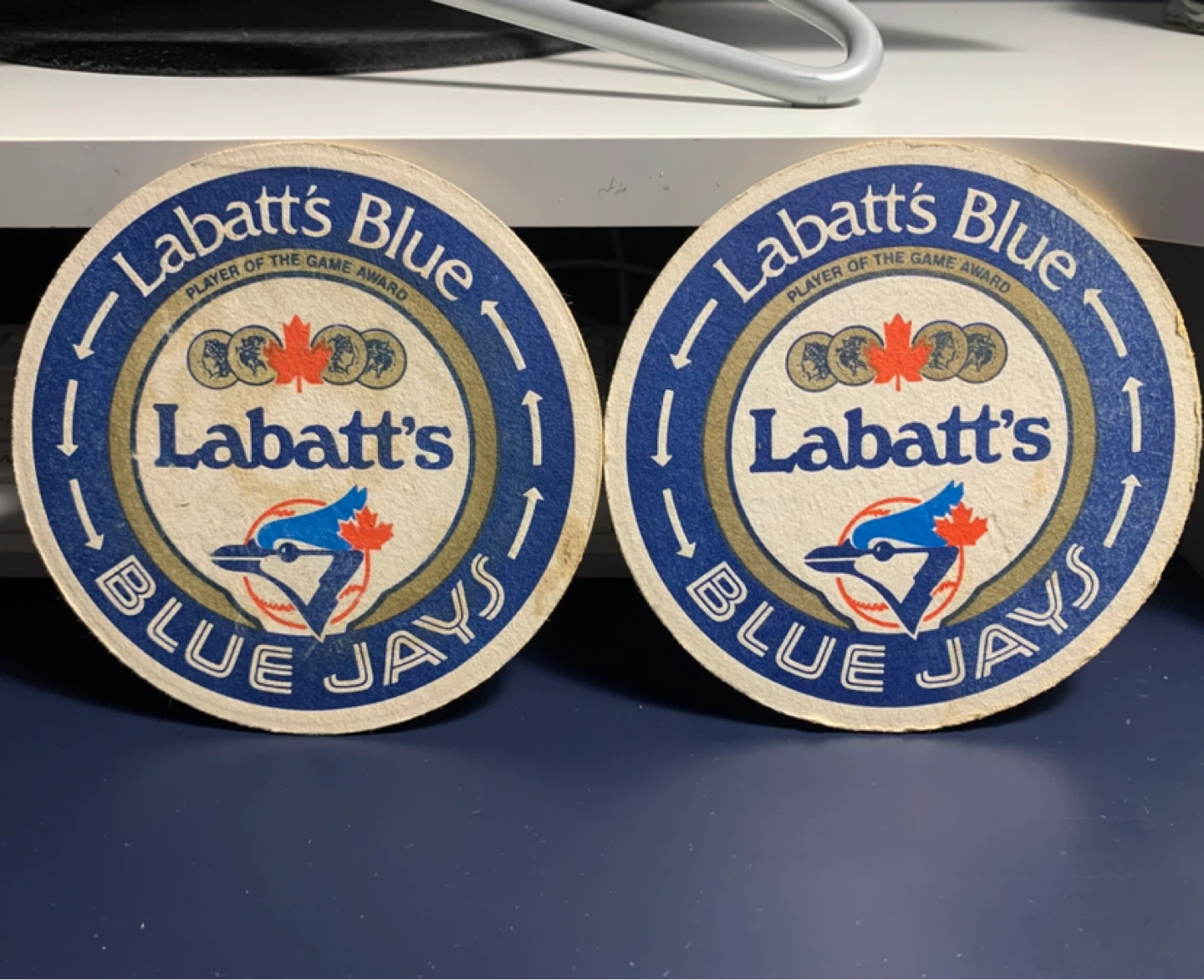 Labatt's Blue Jays Coasters - Set of 2