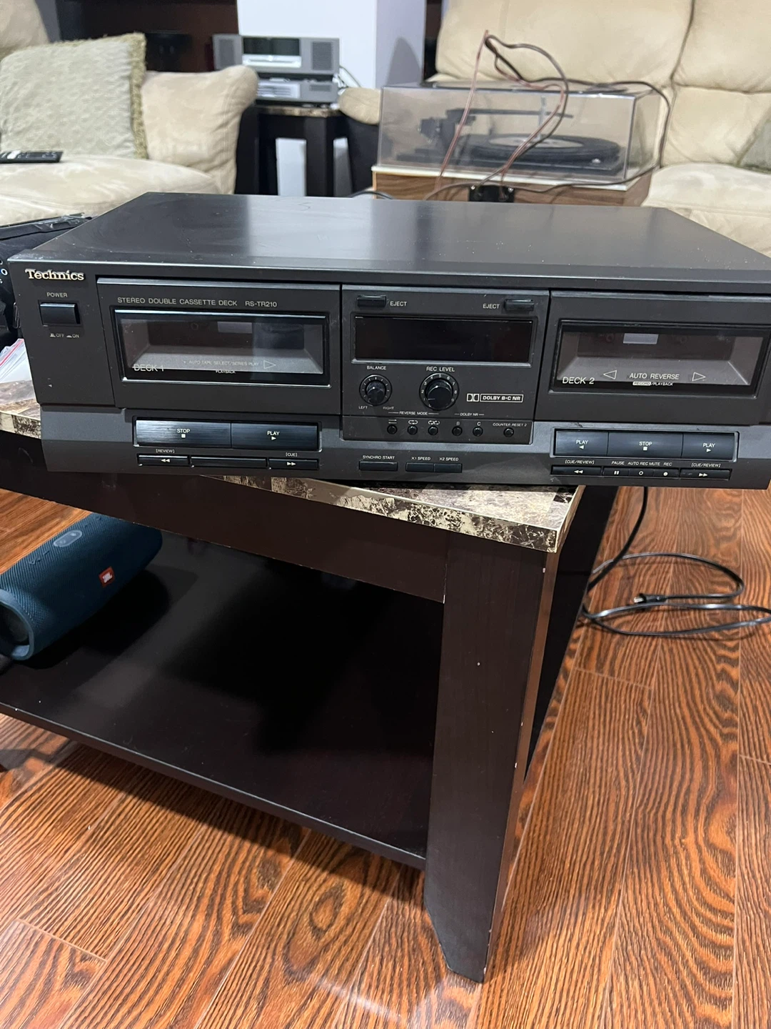 Technics RS-TR210 Stereo Double Cassette Deck