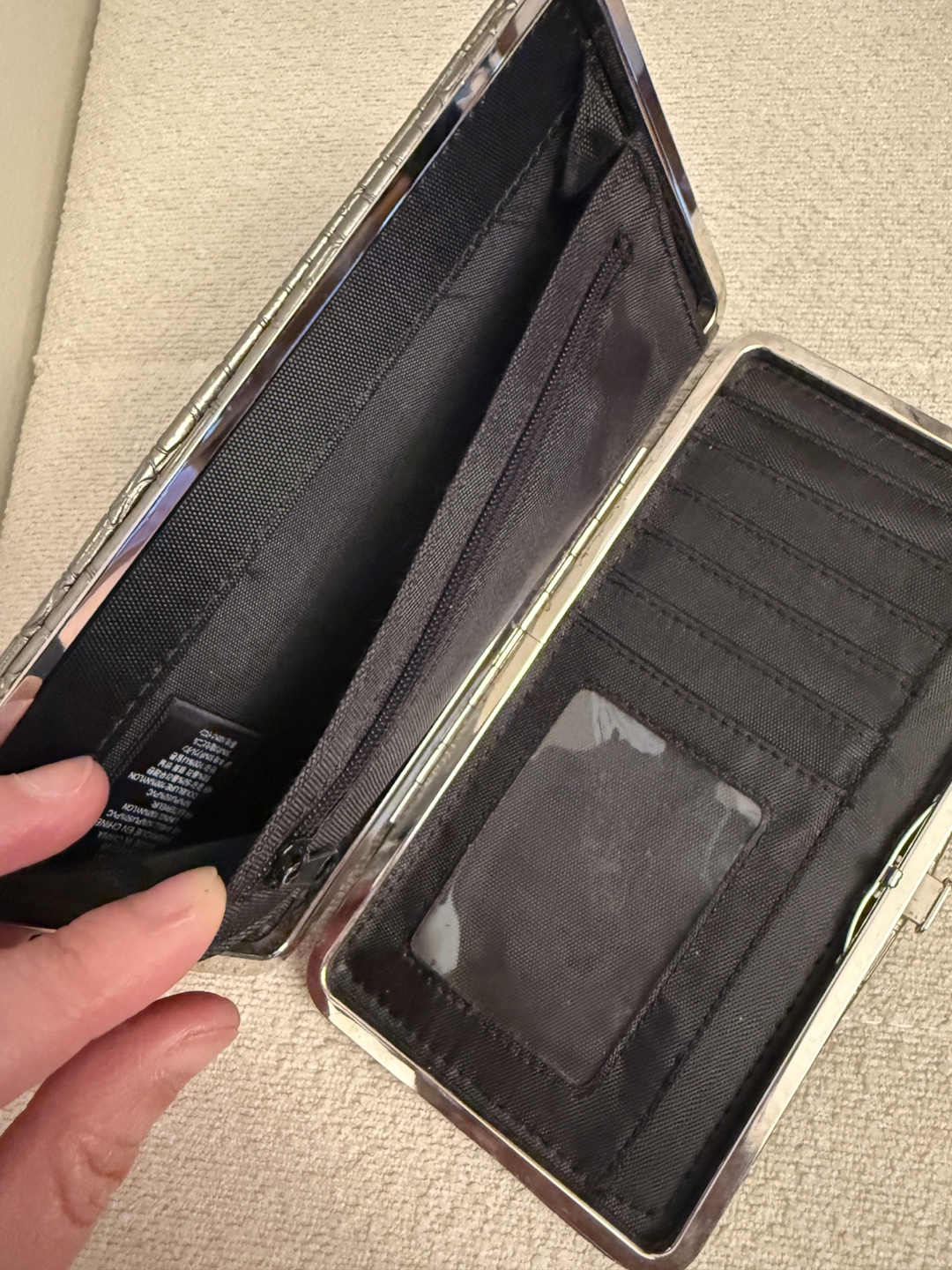 Crocodile-Embossed Wallet - photo 3