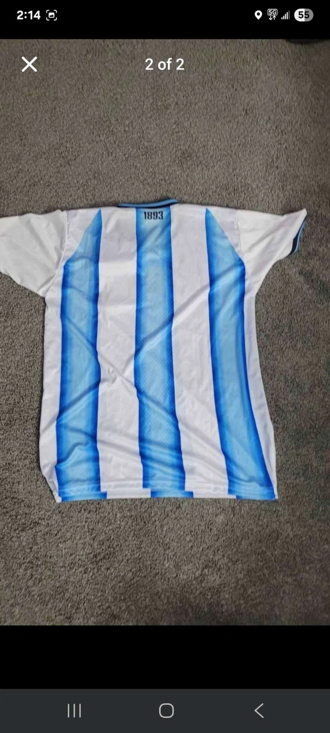 Argentina National Football Team Soccer Jersey - photo 2