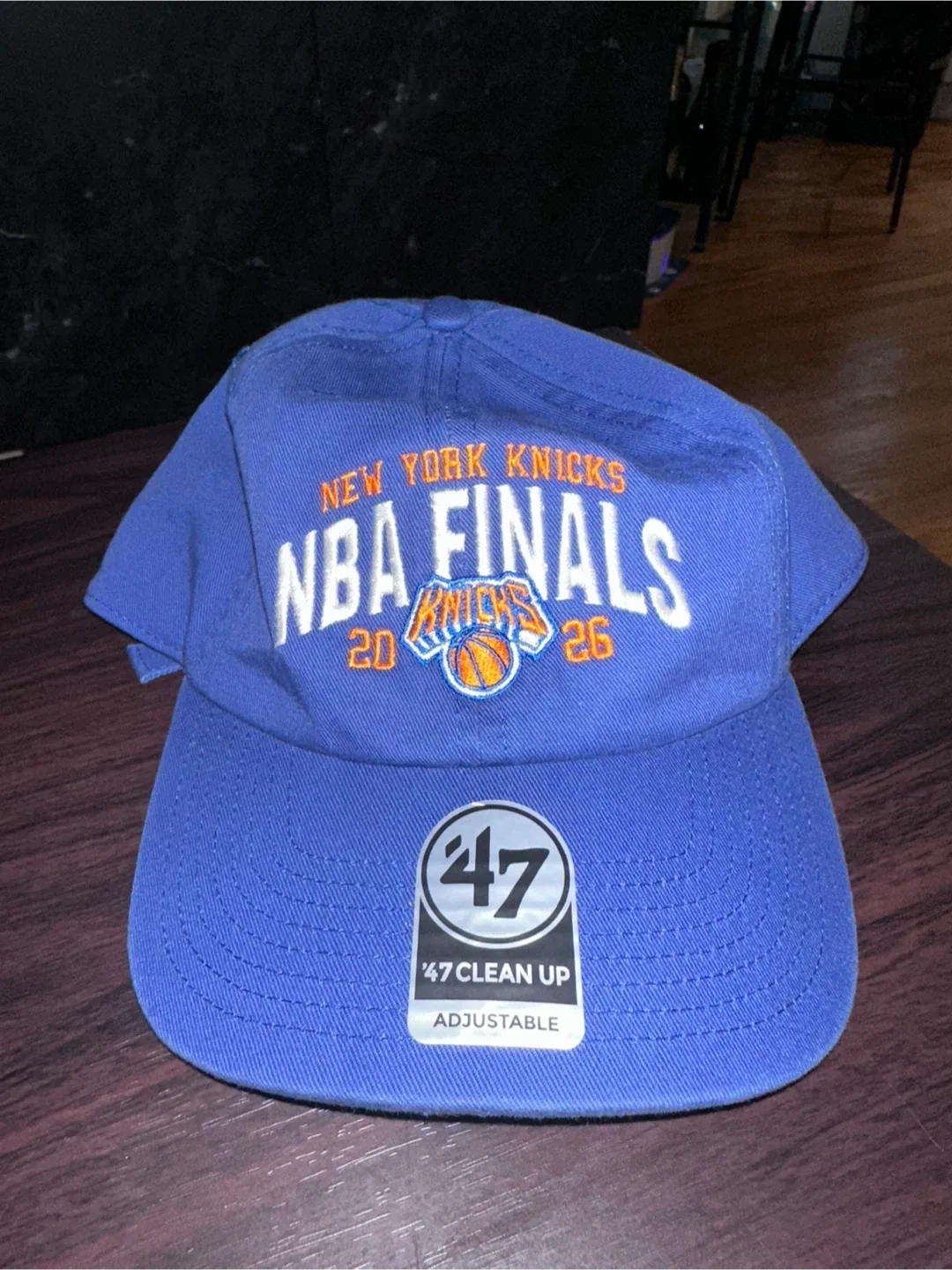 47 Brand New York Knicks NBA Finals Adjustable Hat
