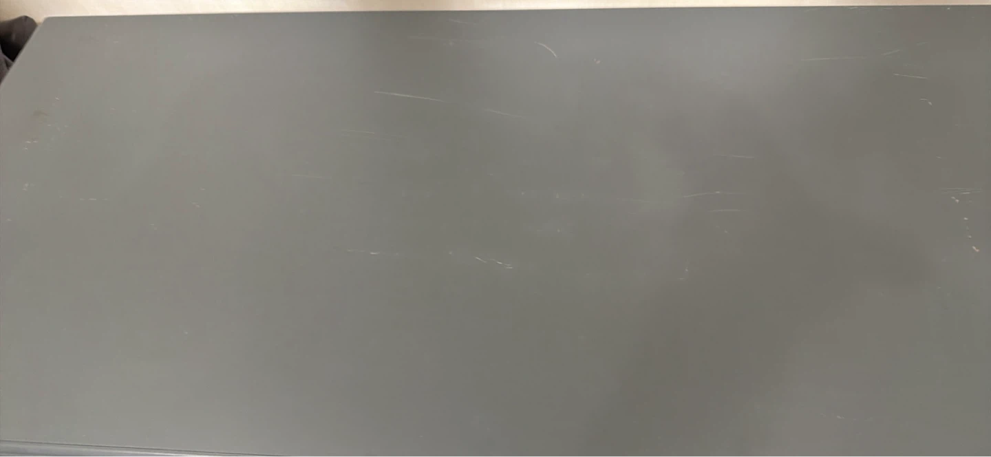 Grey Accent Cabinet with Glass Doors - photo 3