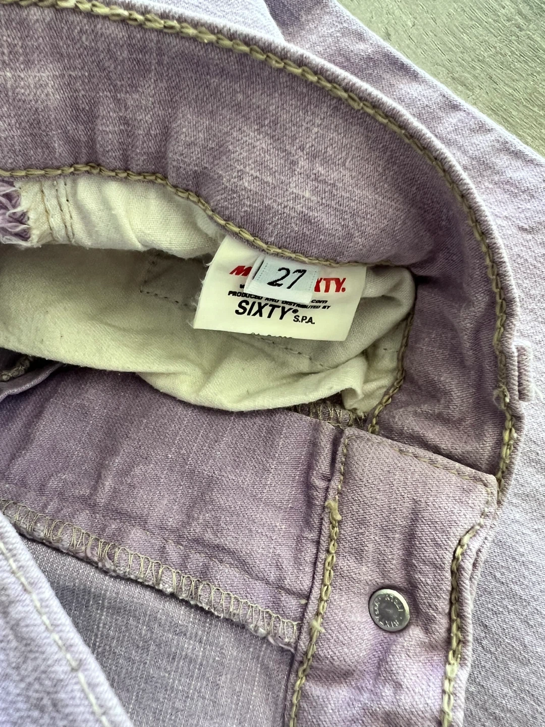 Miss Sixty Flare Jeans - Lavender - Size 27 - photo 4