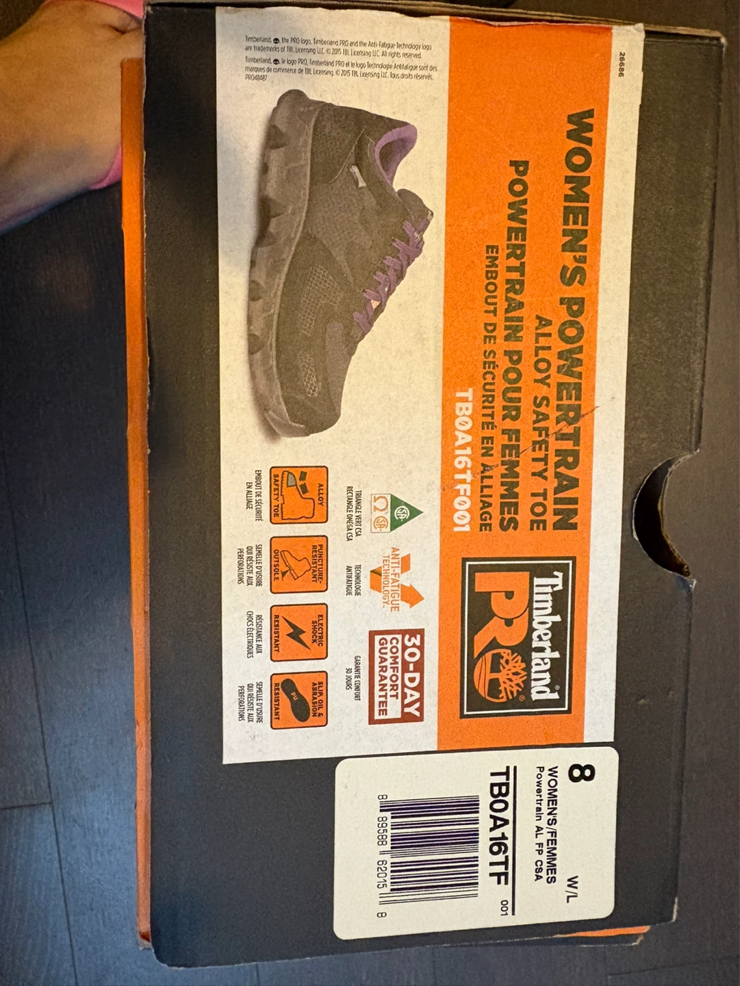 Timberland PRO Women's Powertrain Alloy Safety Toe Shoes - photo 5
