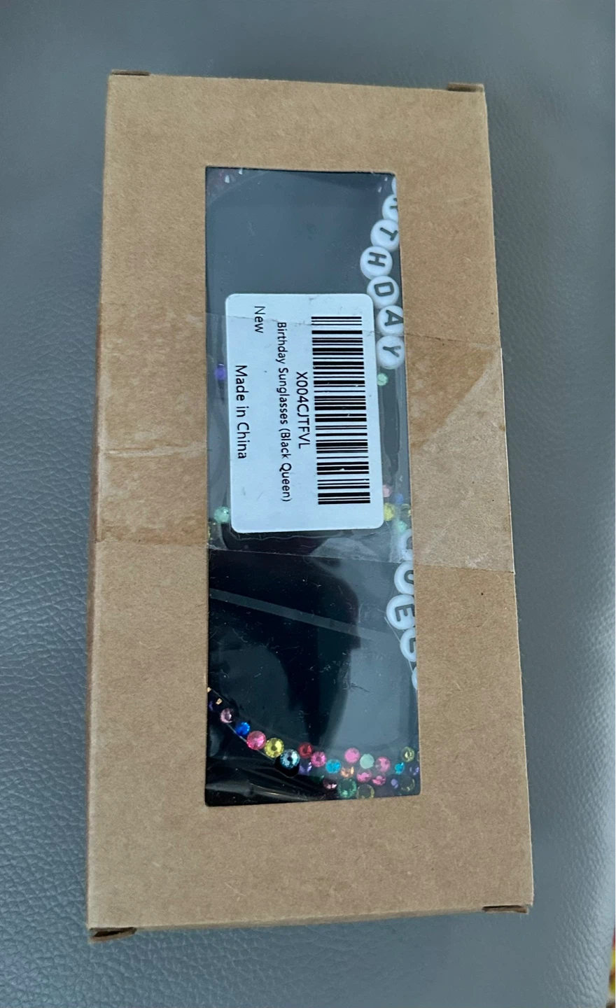 Birthday Queen Rhinestone Heart Sunglasses - photo 2