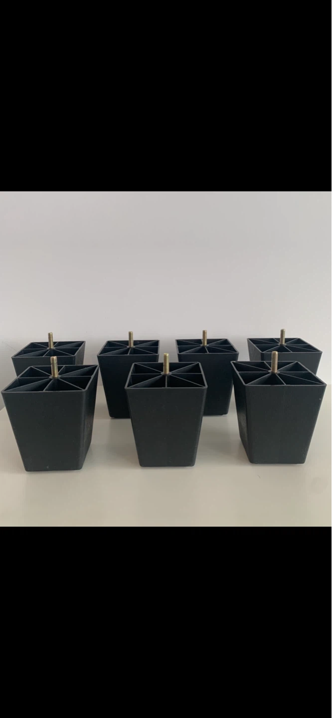 Set of 7 Sofa/Chair/Furniture 4.5” Legs/Feet