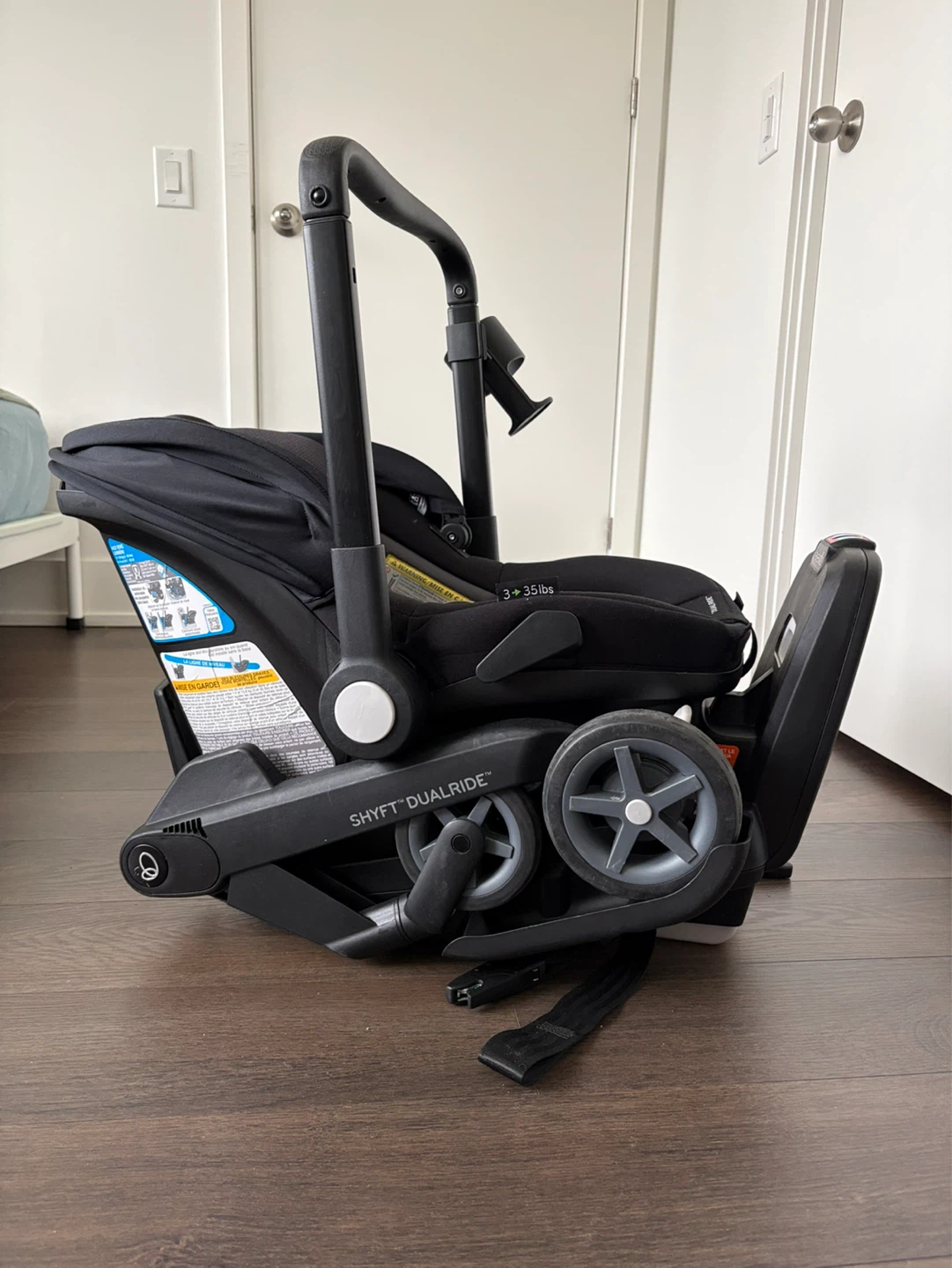 Evenflo Shyft DualRide Infant Car Seat Stroller - photo 5