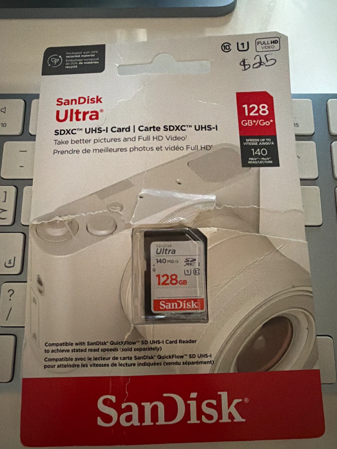 SanDisk Ultra 128GB SDXC UHS-I Card