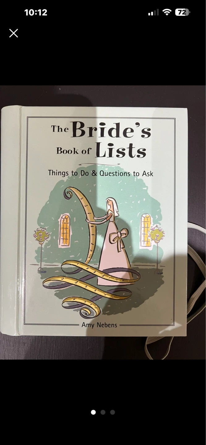 The Bride's Book of Lists Wedding Planner