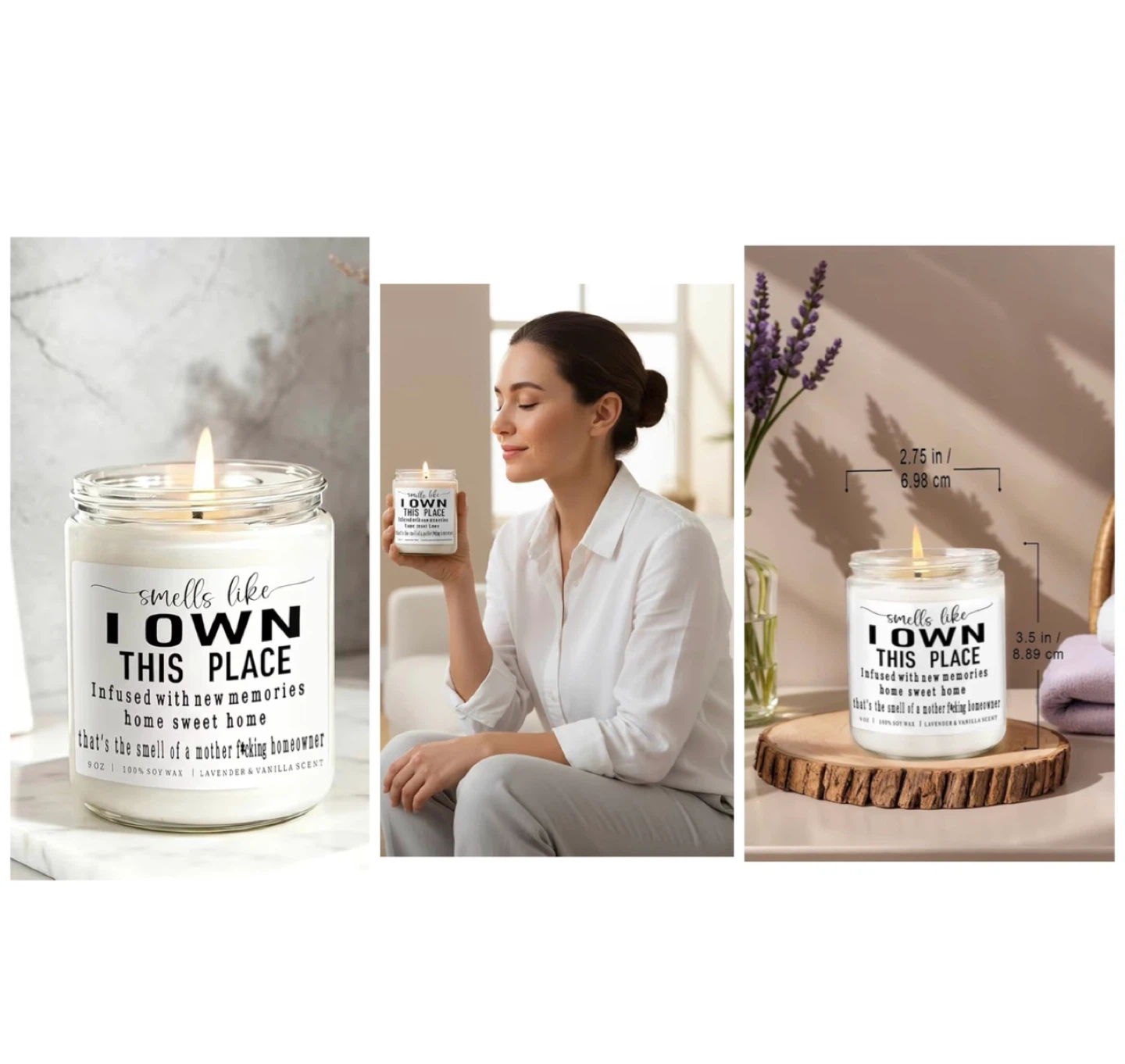 Brand new Funny New Home Gift Ideas Scented Candle - photo 5