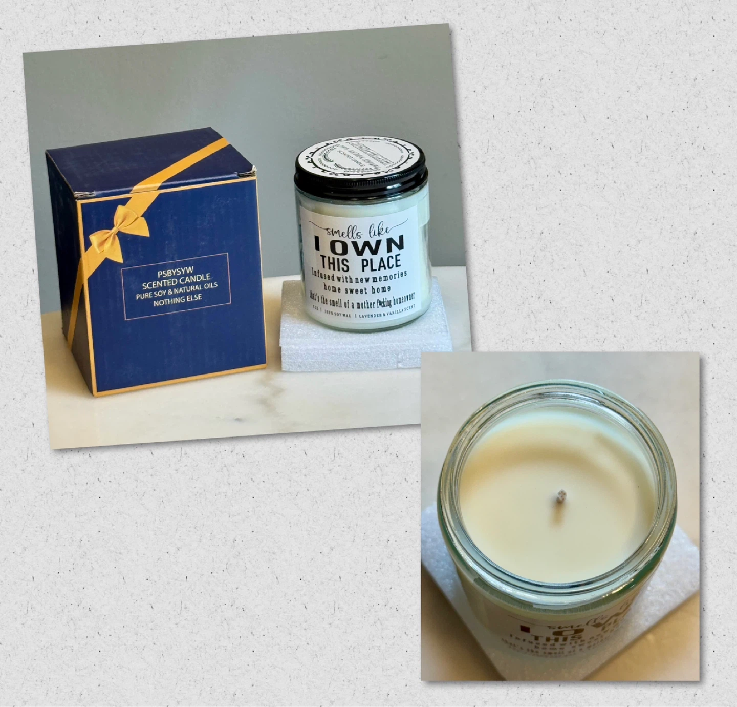 Brand new Funny New Home Gift Ideas Scented Candle - photo 2