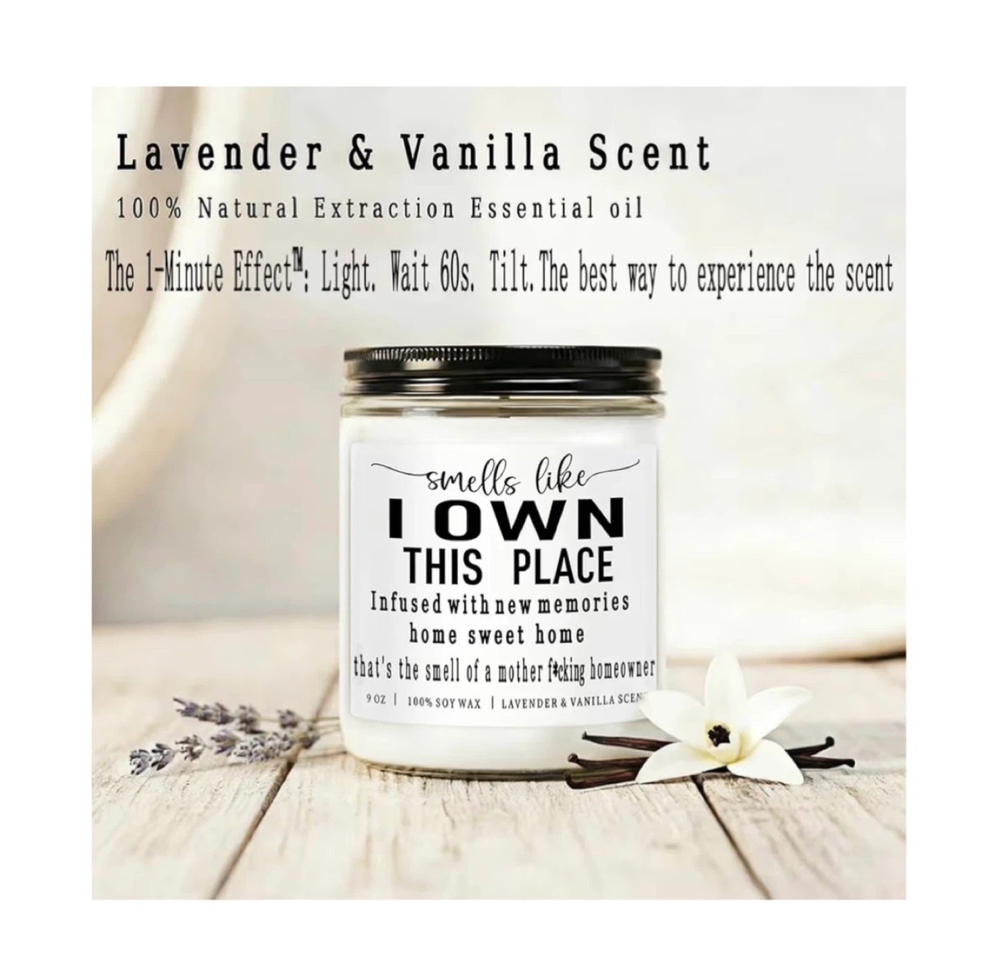 Brand new Funny New Home Gift Ideas Scented Candle - photo 3