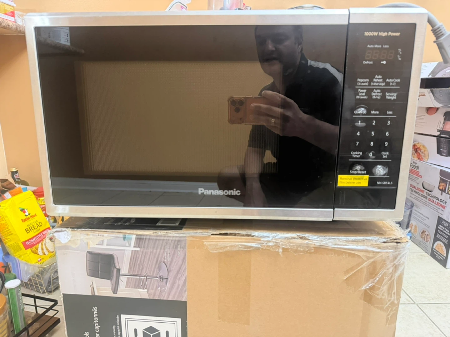 Panasonic NN-SB55LS Microwave Oven 1.1 Cu.Ft.
