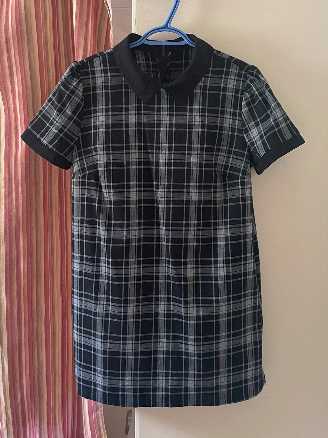 (NWOT) Forever 21 Collared, Plaid Mini Dress